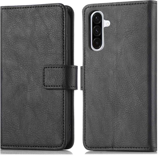 imoshion Hoesje - Geschikt voor Samsung Galaxy A36 - Luxe Bookcase - Zwart