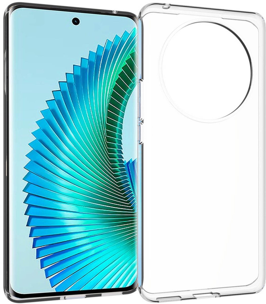 Accezz Hoesje - Geschikt voor Honor Magic 6 Lite - Clear Backcover - Transparant