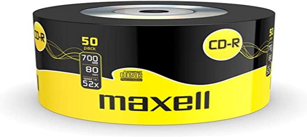 CD-R 80 XL Onbewerkte Schijfjes - 52x Snelheid, 700 MB, 50 Stuks