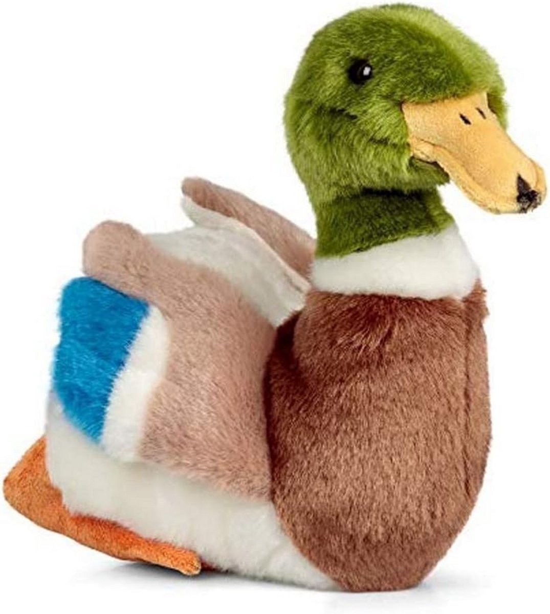 Knuffel Eend - Eco Vriendelijk Speelgoed - 23 cm