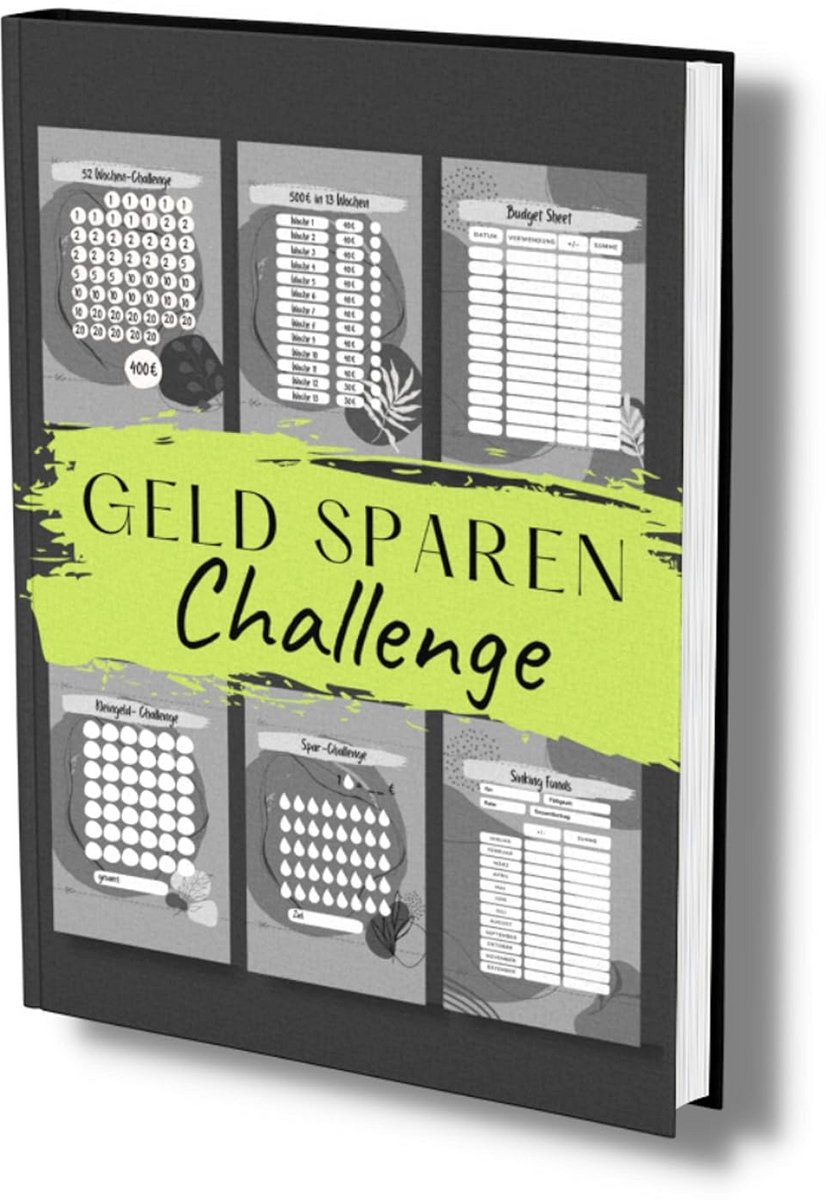 Leuke Spaaruitdagingen Boek: 42 Challenges en Budgetbladen voor Financiële Doelen
