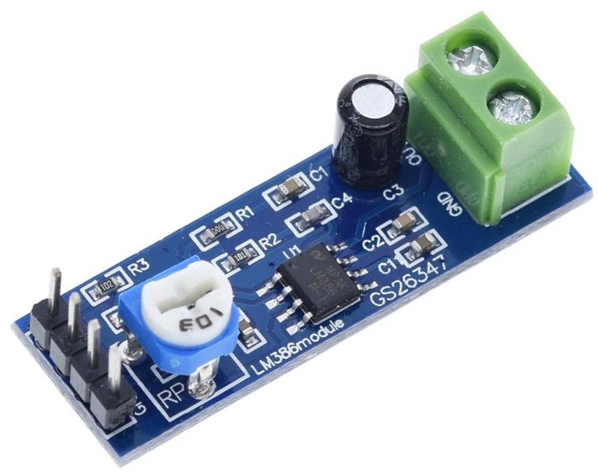 Audio Versterker Module met 200x Vermogen en Instelbare Weerstand