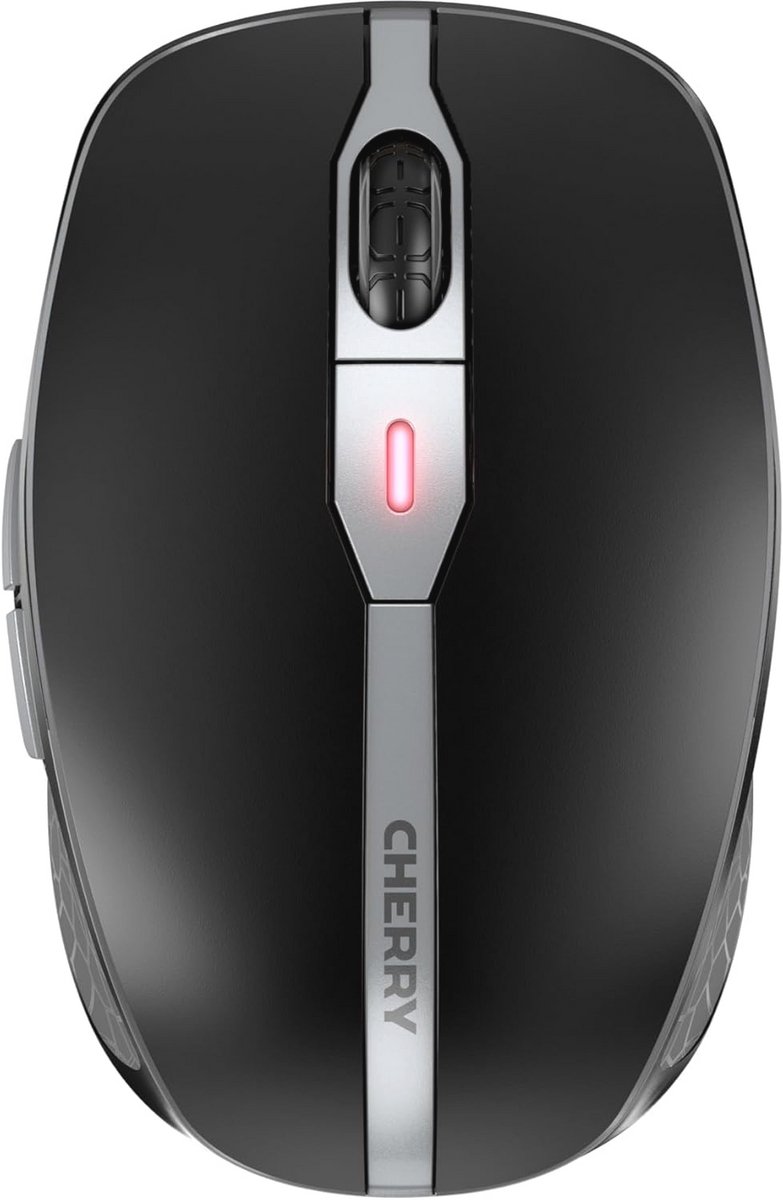 Draadloze en Oplaadbare Muis met Bluetooth en 2,4 GHz Verbinding - 2400 DPI Sensor