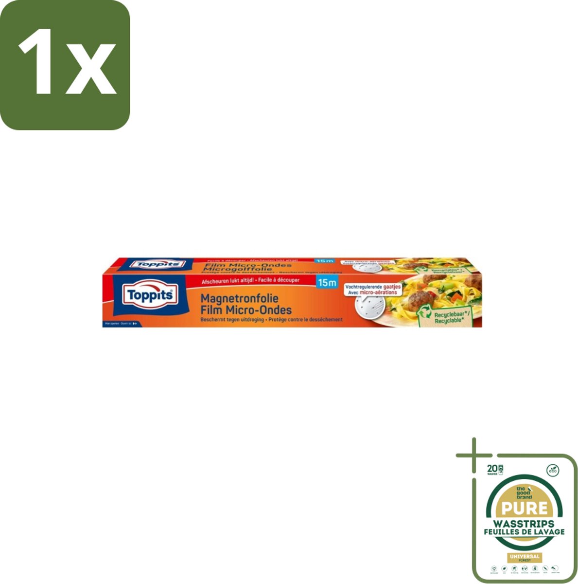 1 x Toppits – Magnetronfolie – 15 m- Koffiezetapparaat
