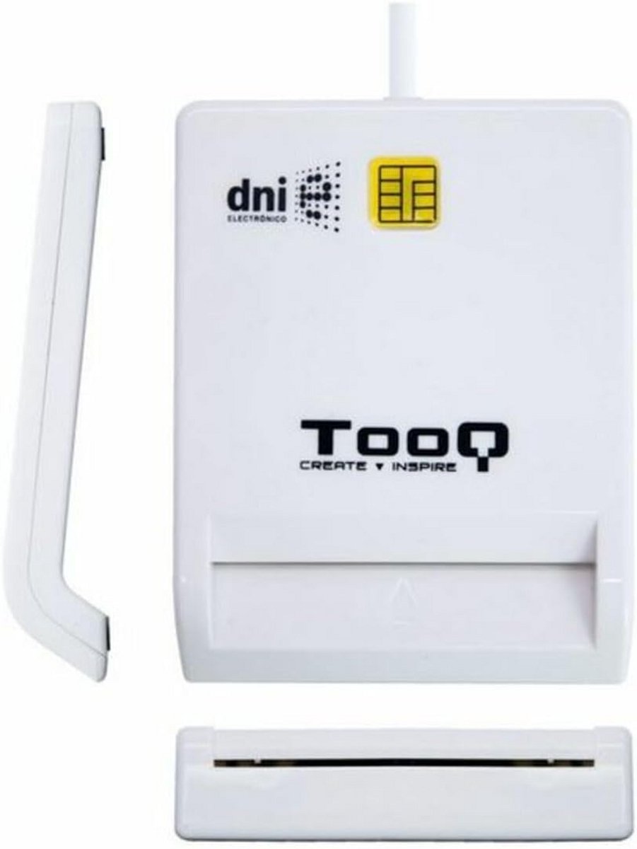 Externe elektronische ID- en smartcardlezer USB 2.0 - Wit, 480 Mbps