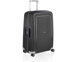 Samsonite S'Cure - Spinner M, Koffer, 69 cm, 79 L, Zwart (Black)