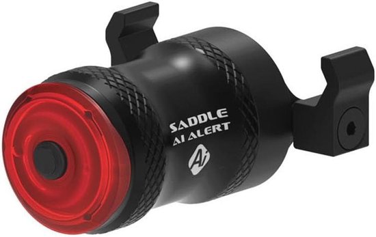 LEZYNE Zadel Ai Alert 250 achteraan gemonteerde fietslicht, 250 lumen, weg-, grind-, woon-werk-/stadsfiets, 5 modi, inclusief Ai-waarschuwingsfunctie — afbeelding 3