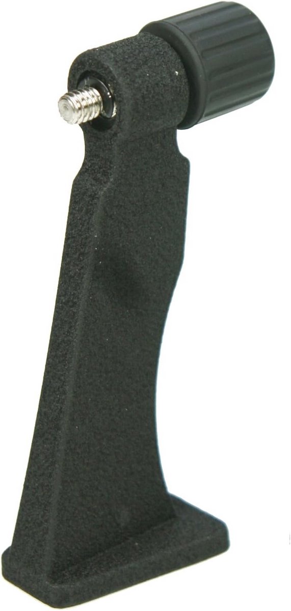 Statische adapter voor verrekijker 1/4 inch schroefdraad zwart