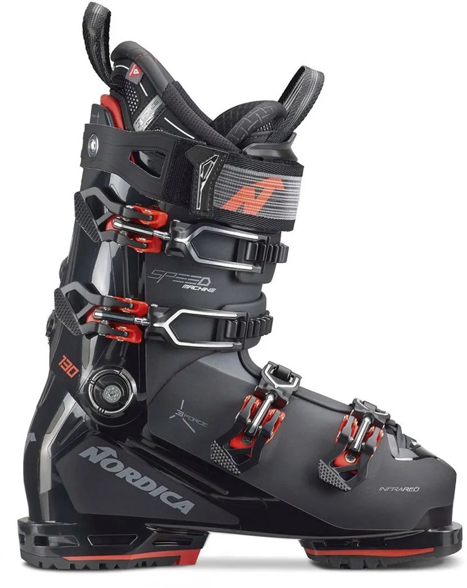 Nordica Speedmachine 3 130 Gw Alpine Skischoenen Zwart 28.0 Man