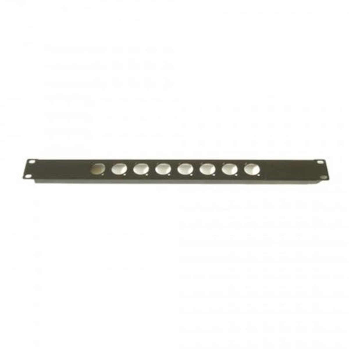 Prodjuser 1U XLR-8 metalen chassis paneel voor 8 XLR