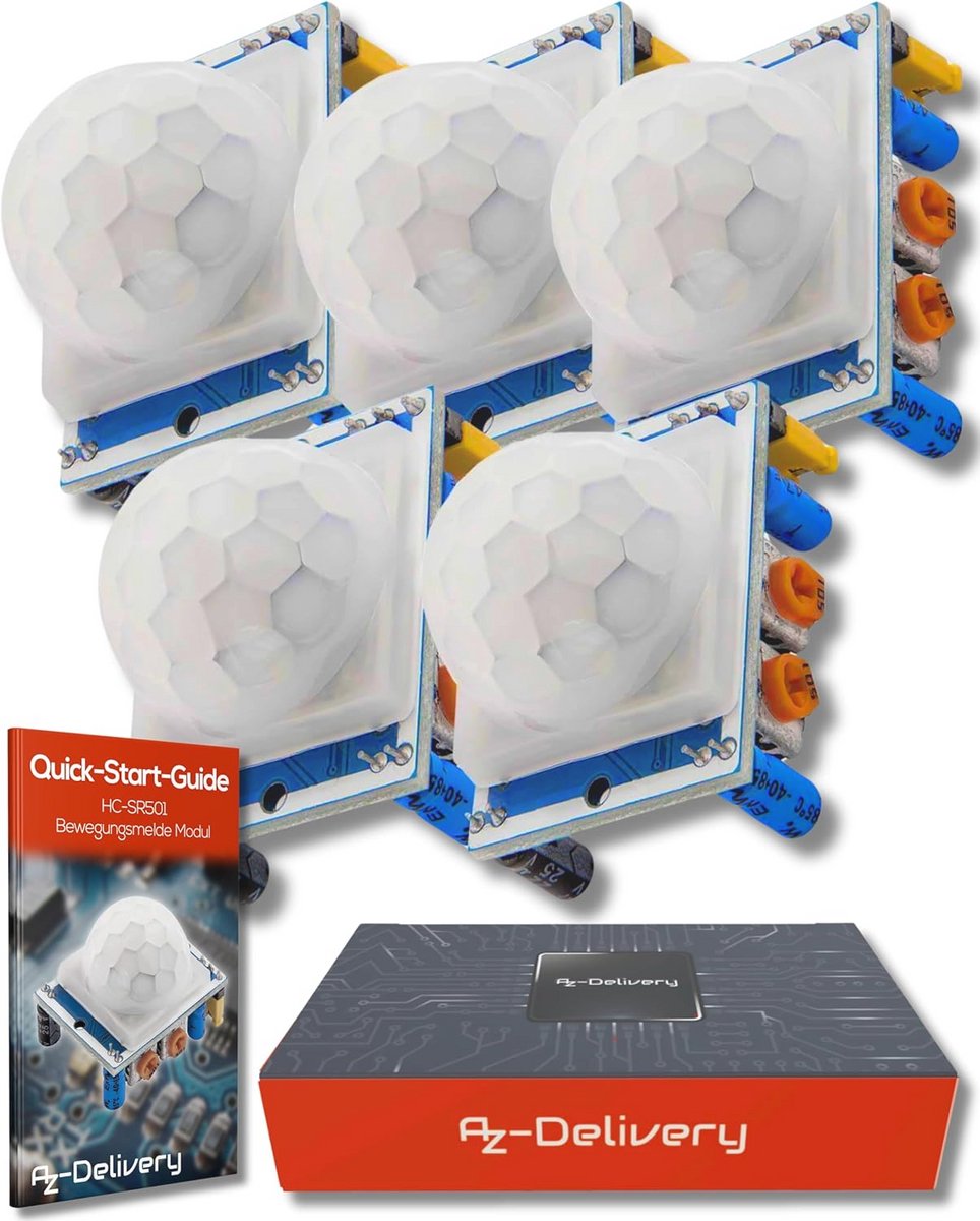 PIR Bewegingssensor Module voor Arduino en Raspberry Pi - Inclusief E-Book