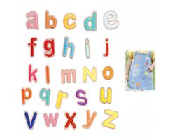 26 stuks - Kleurrijke letterapplicaties - Geborduurde letterapplicaties - Stoffen applicaties - Strijkletterapplicaties - Duurzaam - Mooi - Geschikt voor kleding, jurken, hoeden en bovenkleding