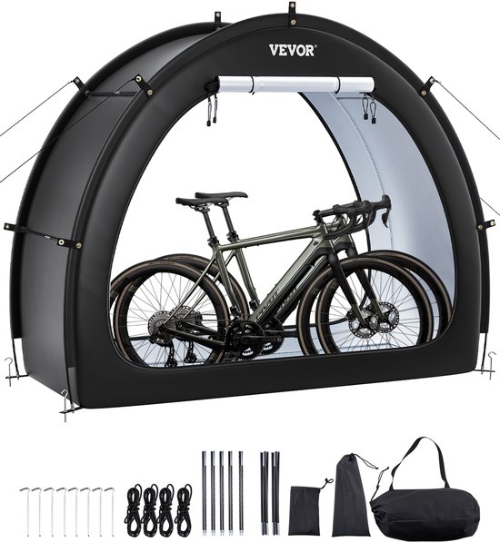 VEVOR Fiets Tent Fiets Garage Fietsstalling 1-2 Fietsen 1706x2011x792mm