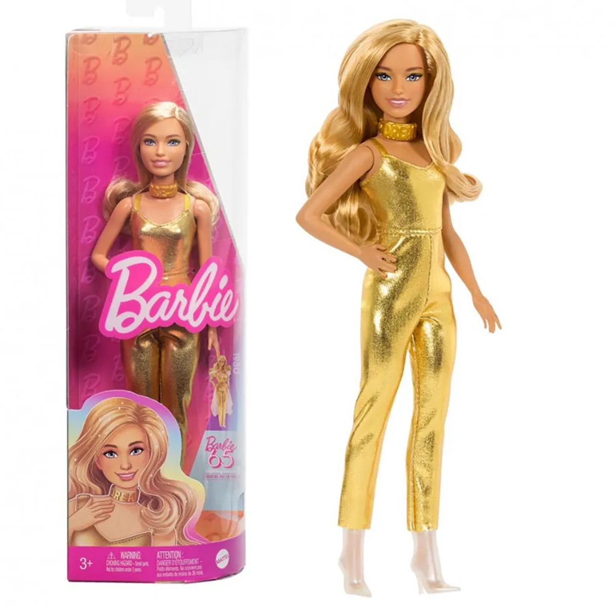 Barbie Fashionistas 65 jaar - Goud pak - Modepop — afbeelding 11