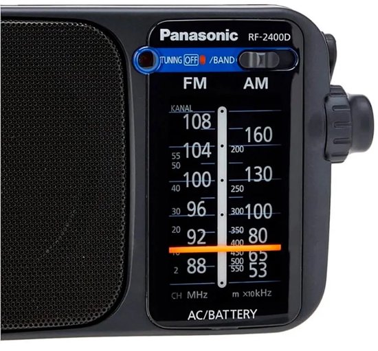 Přenosné rádio Panasonic RF-2400DEG-K - bazar