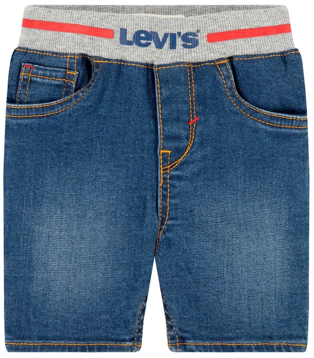 Levi´s ® Kids Pull On Rib Korte Jeans 3 Months Jongen Ues