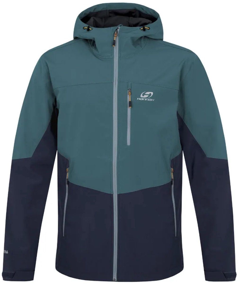 Hannah Shelton Lite Softshelljack Blauw XL Man