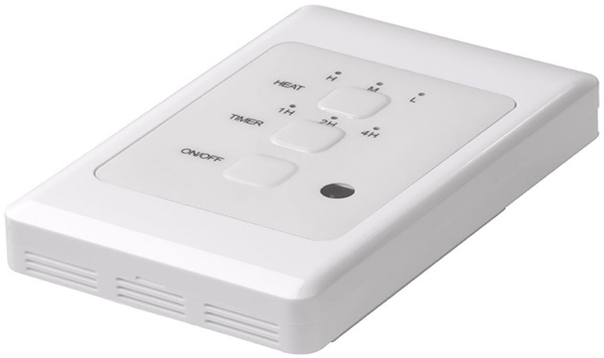 Heatstrip Wandbediening met 3 standen + afstandsbediening TT-MTM - Heatstrip remotecontrol & timer + dimmer