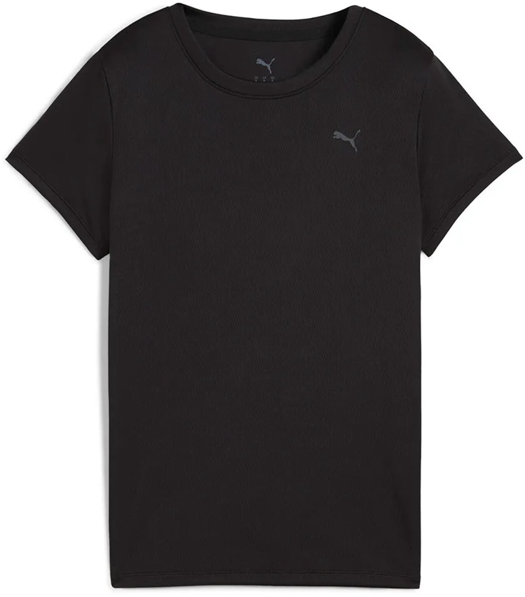 Puma Graphics Run Forever Faster T-shirt Met Korte Mouwen Vrouw Zwart