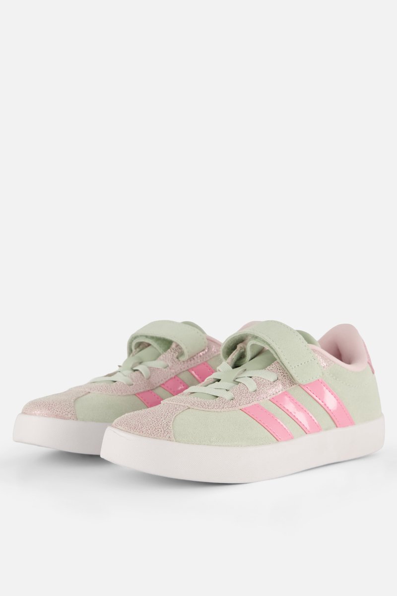 Adidas VL Court 3.0 Sneakers Leer Dames Groen