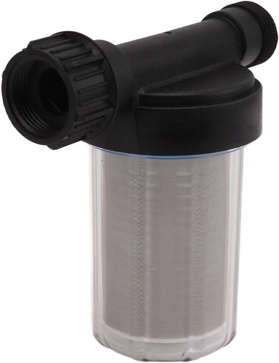 Tuinvijver Filter - Waterpomp - Tuinvijver - Inline Filter - Pijpleiding Filter - Tuinslang Filter Waterpomp Filter Inline Mesh Screen Tuinvijver Inline Mesh Strainer Waterpomp Filter voor Tuinirrigatie