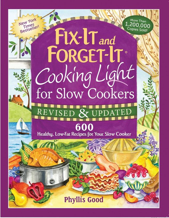 Fix-It and Forget-It Cooking Light for Slow Cookers - cover