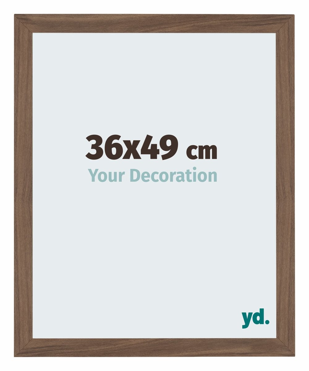 Your Decoration - Puzzellijst 36x49 cm - Walnoot Donker - Puzzellijst 500-1000 stukjes - MDF Fotolijst - Mura