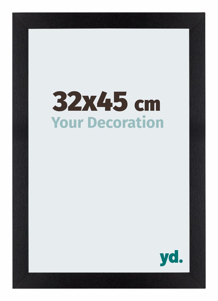 yd. Your Decoration - Fotolijst 32x45 cm - MDF - Zwart Mat - Mura