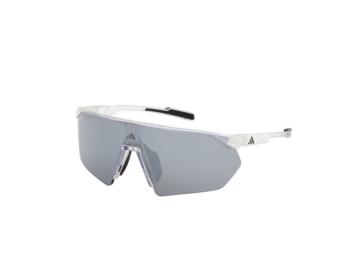 Adidas Sport Sp0076 Dames Zonnebril Transparant Smoke Mirror/CAT3 Crystal