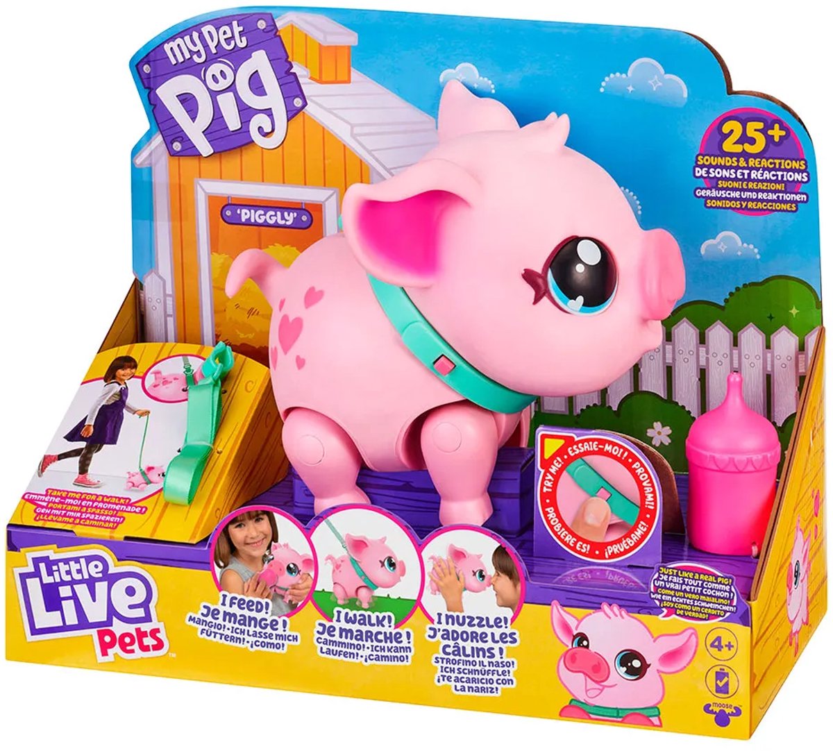 Little Live Pets - My Pet Pig - Interactief Biggetje Piggly — afbeelding 18