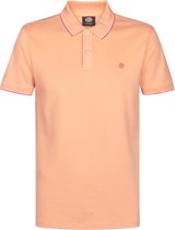 Polo Shirt Petrol Industries Homme - Polo Classique - Col Ouvert - Manches Courtes - 100% Katoen - Design Uni - Oranje - Taille XXL