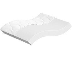 Tweepersoonsmatras | Binnenveringmatras middelhard 140x200 cm