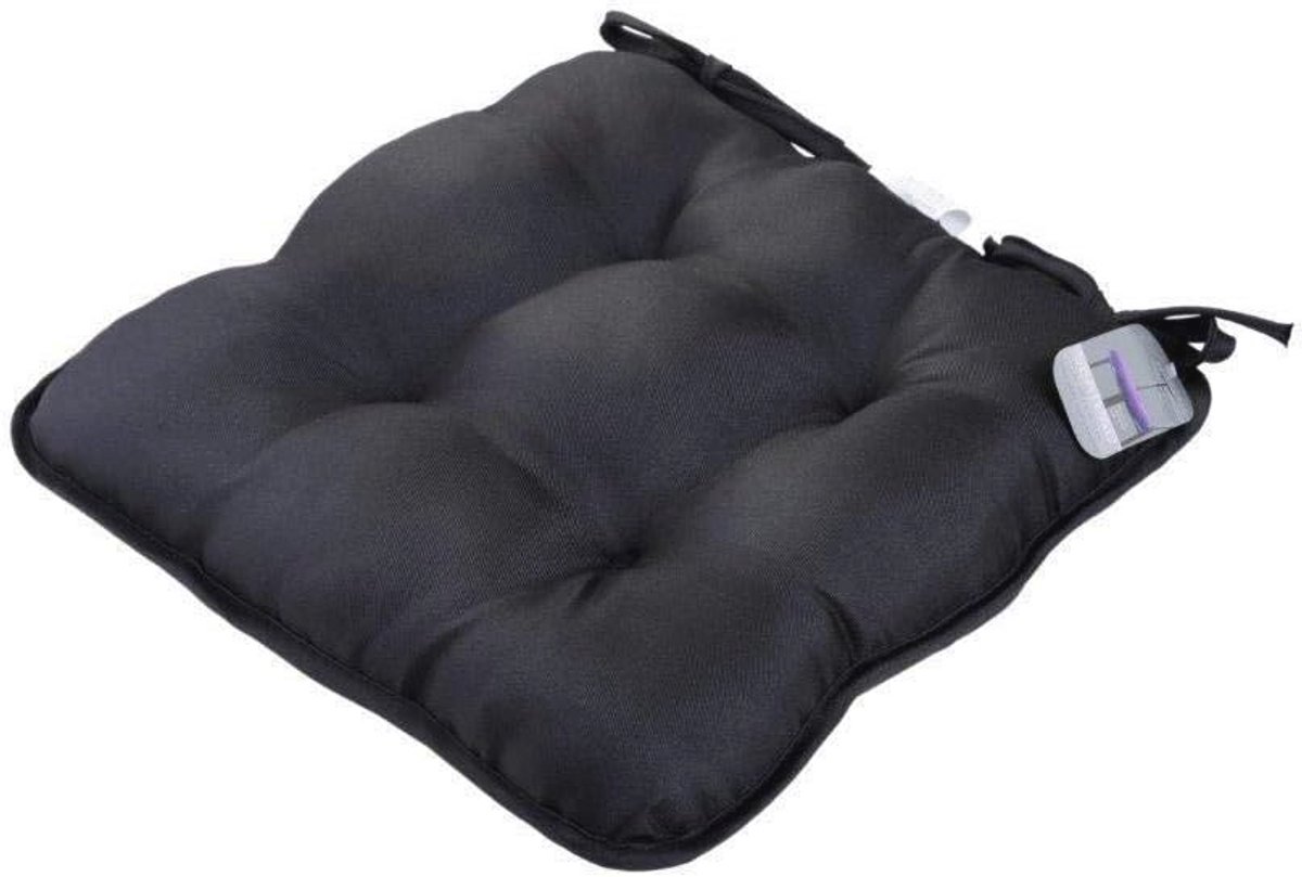 Zitkussen Set van 4 voor Eetstoelen - Microvezel Comfort Kussens