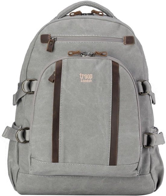 Baagl Rugzak voor dames en heren, rolltop rugzak, waterdicht, met laptopvak, ergonomische rugzak voor werk, universiteit, stad en vrije tijd, moderne rolrugzak, 29 l, zwart, L