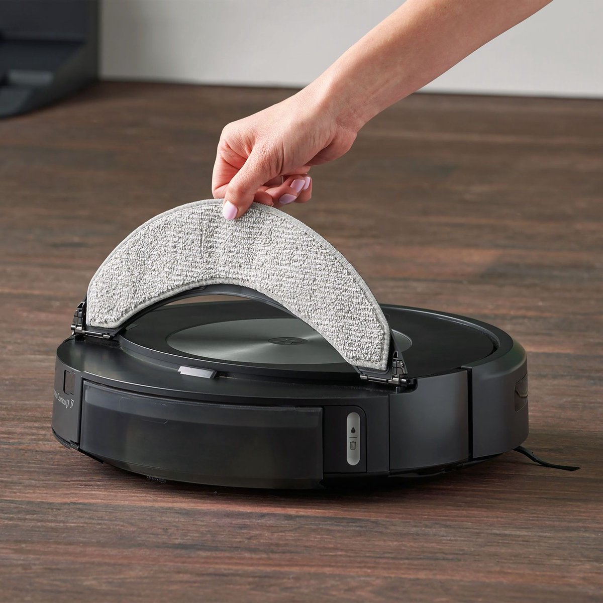 iRobot Roomba Combo j7, Combo j9 en Combo 10 Max Dweilpads (2 Stuks) thumbnail 5
