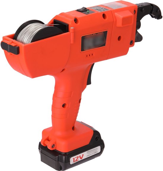 KKmoon 12 V Automatische 8-34MM Wapeningsbindmachine, draadloos en oplaadbaar van Merkloos	 — afbeelding 5