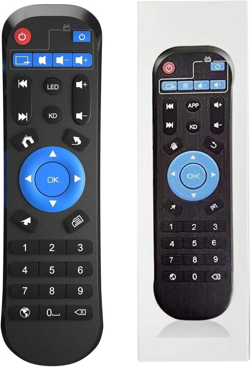 Universele Vervangende Afstandsbediening voor Diverse Android TV Box Modellen
