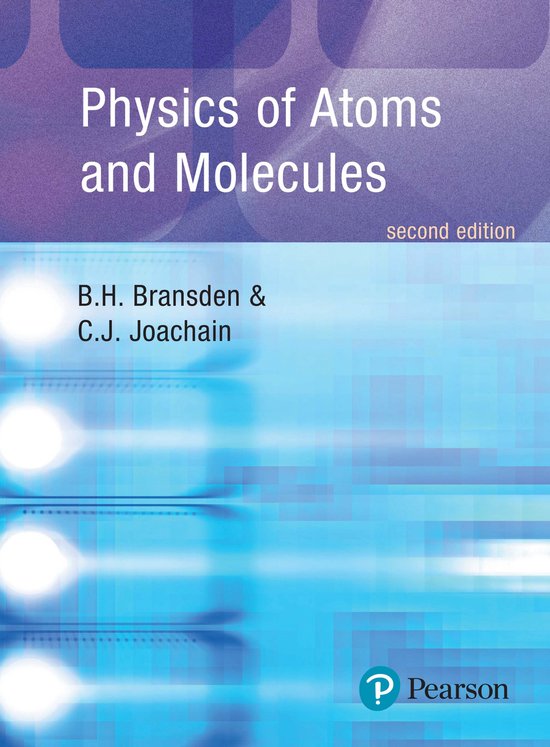 Pearson Education - Physics of Atoms and Molecules - cover
