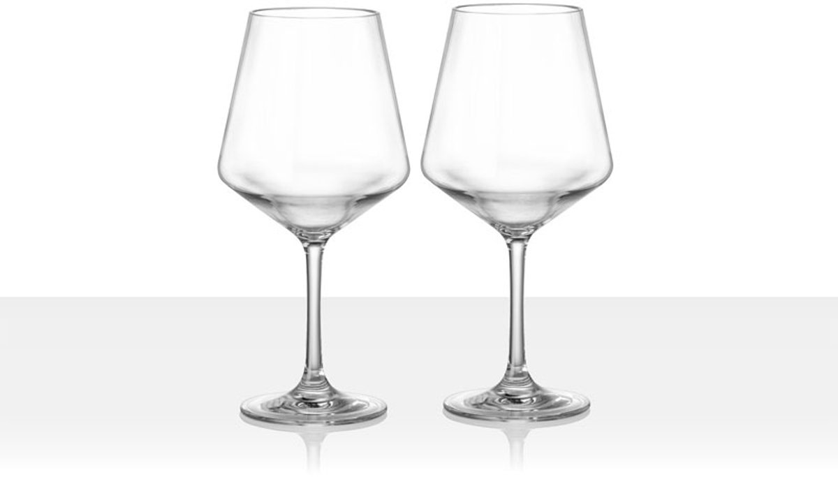 Brunner Wijnglazen Riserva - Tritan glas - Onbreekbaar - campingglas - BPA-vrij - Vaatwasser bestendig - 2 Stuks
