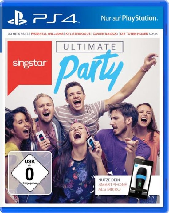 Sony Interactive Entertainment SingStar: Ultimate Party PS4 Standaard Duits PlayStation 4