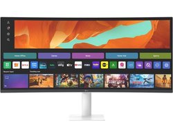 LG 34U601SA-W UltraWide Smart Monitor - Quad HD - WebOs - Apple AirPlay - Google Cast - 34 inch