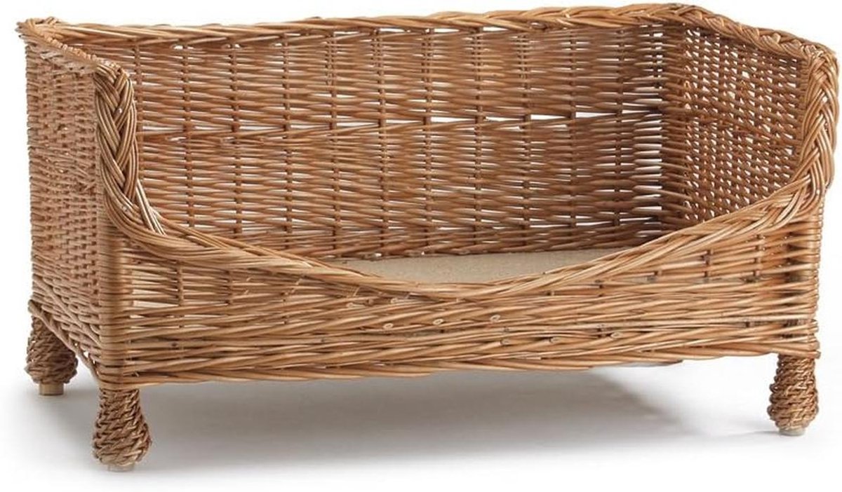 Wilgenbank Naturel 80 cm voor Tuin en Terras