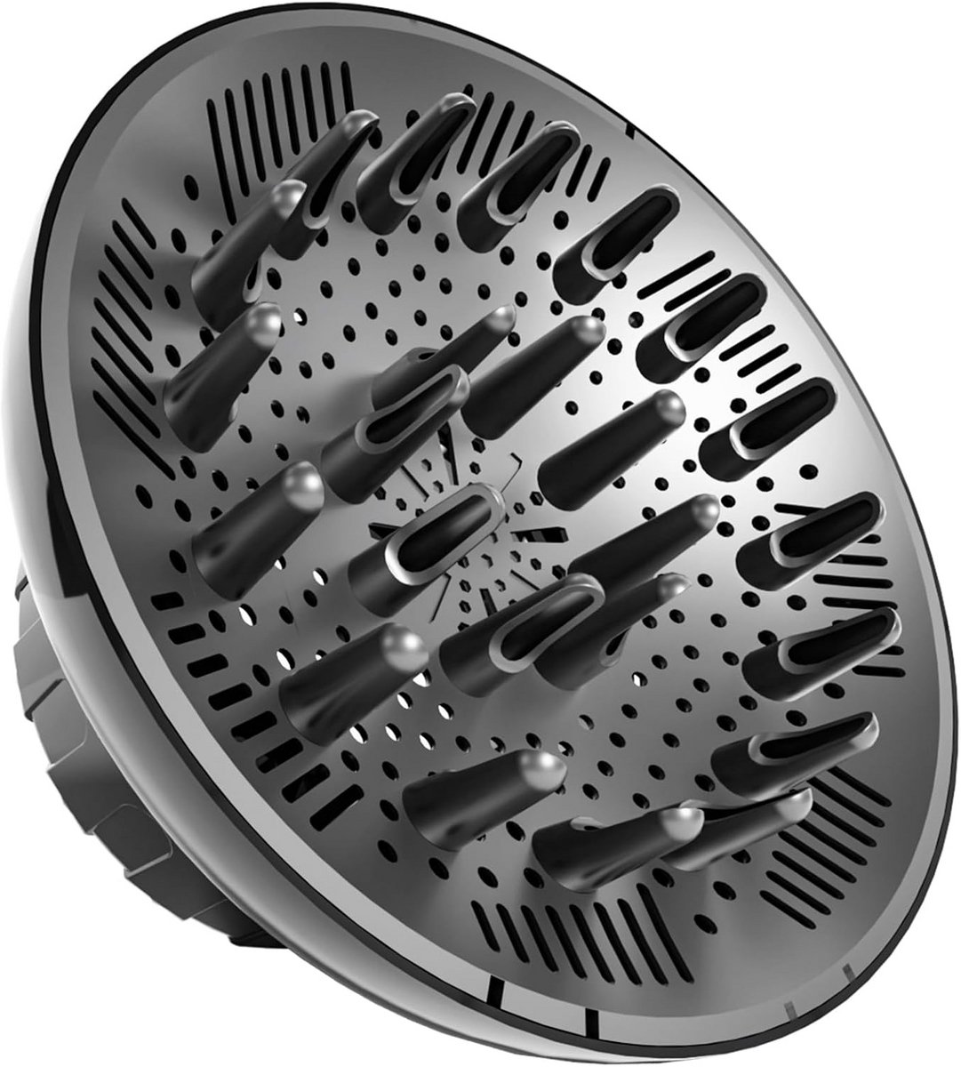 Universele Haardiffuser voor Krullend Haar - Diffuser-opzetstuk voor Föhn (1,4-2,6 inch)
