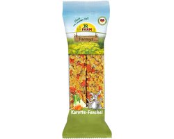 Natuurlijke Wortel en Venkel Snack voor Knagers - 160 g