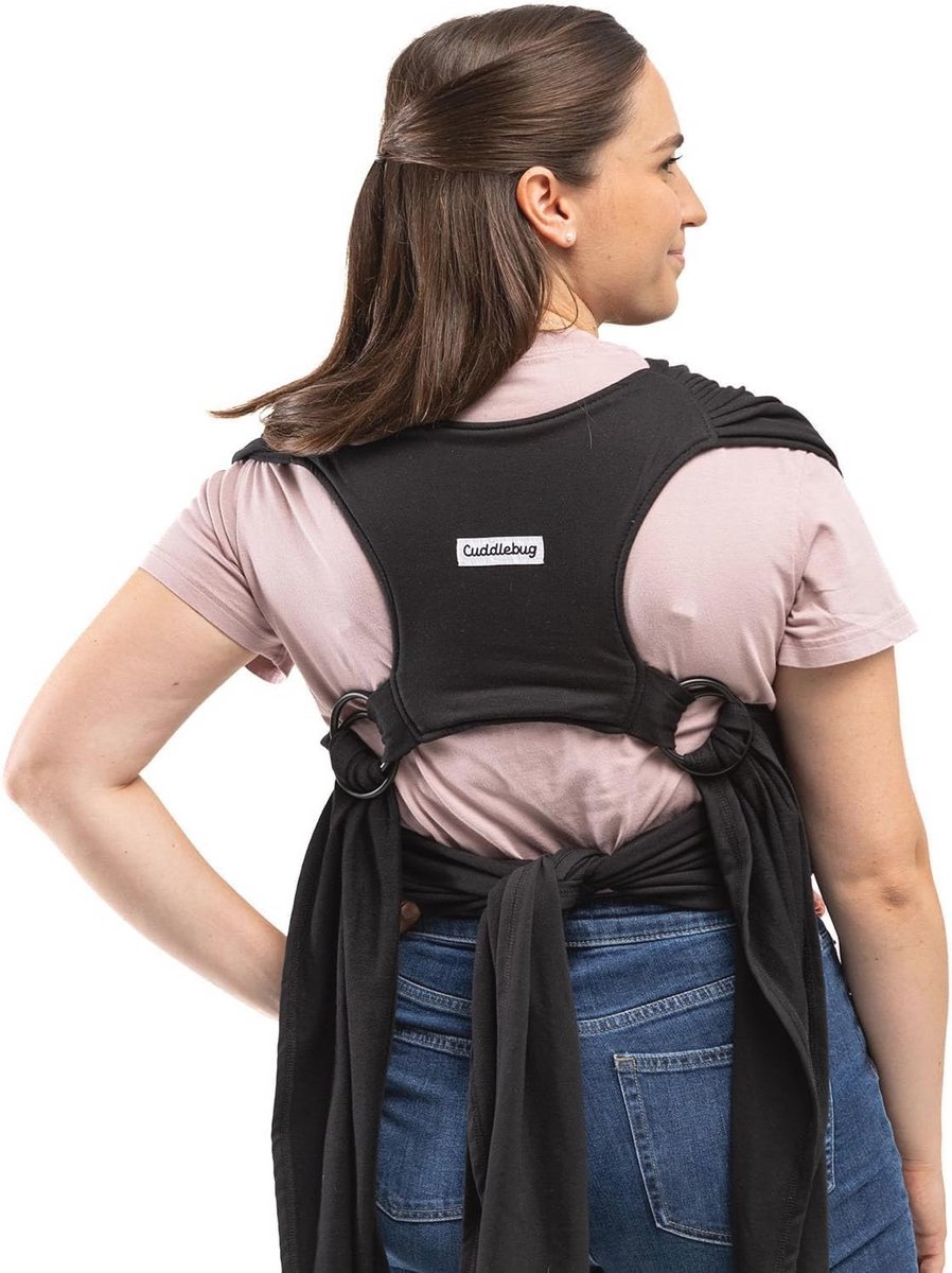 Ergonomische Baby Draagdoek - Gemakkelijk te Dragen T-Stijl Draagzak voor Pasgeborenen tot Peuters