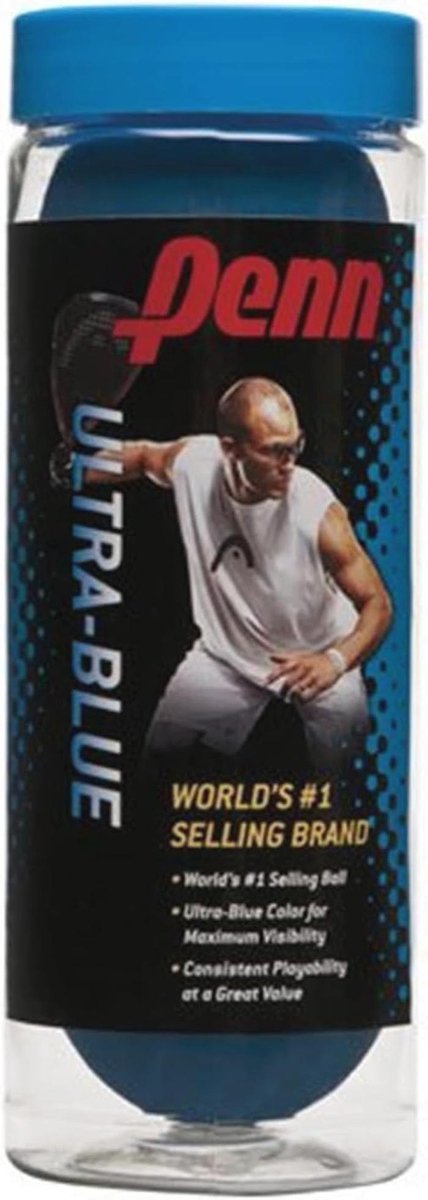Ultrablauwe Squashballen - 3 Ballen Verpakking voor Duurzaam Spel