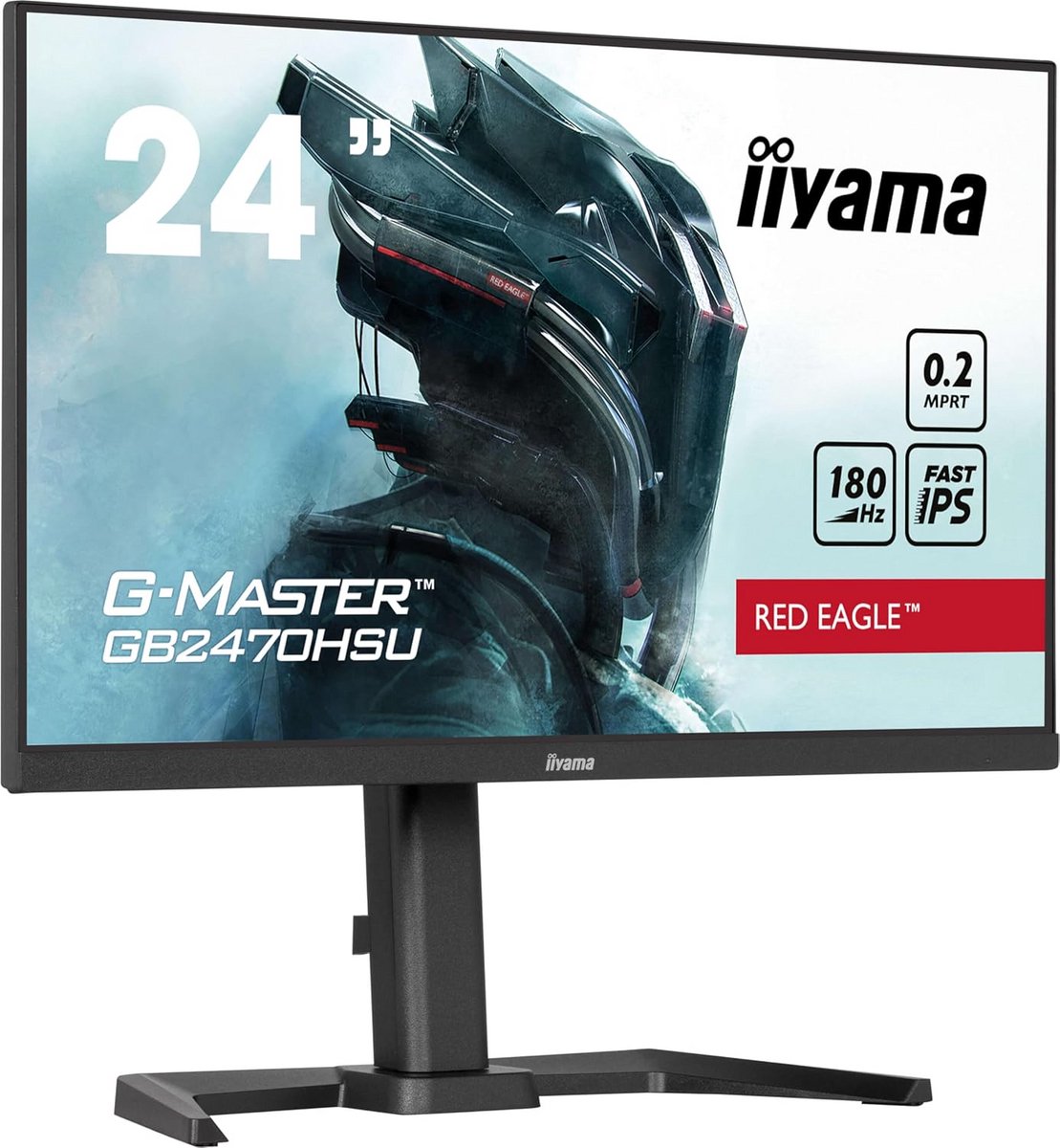 23.8 inch Gaming Monitor met 0.2ms Reactietijd en HDMI/DP/USB