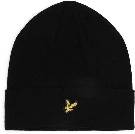 Lyle & Scott Muts Wol Blend Zwart - Maat - Heren
