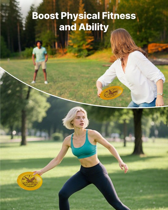VEVOR Disc Golf Starter Set (8 Stuks), Beginnersfrisbees voor Volledige Lichaamskrachttraining, met Putter, Middenbereik, Driver, Pdga-Goedgekeurd, voor Tuin, Gazon, Strand, Park, Buiten van VEVOR — afbeelding 5