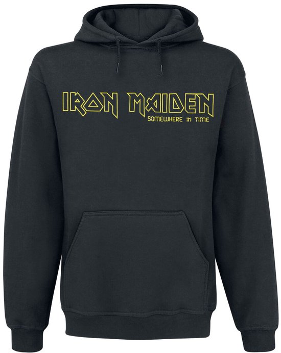 Iron Maiden Terminate Heren Trui met capuchon - zwart - M